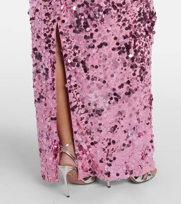 Robe longue Bex à sequins | Simkhai