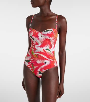 Floral swimsuit | Tory Burch