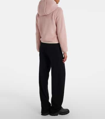 Down-paneled zip-up hoodie | Moncler Grenoble