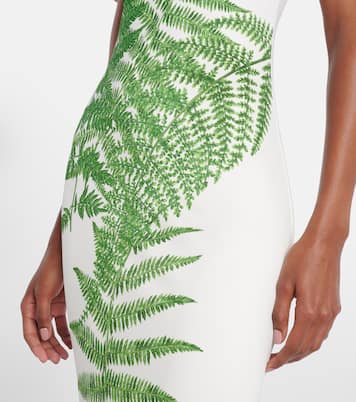 Printed jersey T-shirt dress | Oscar de la Renta