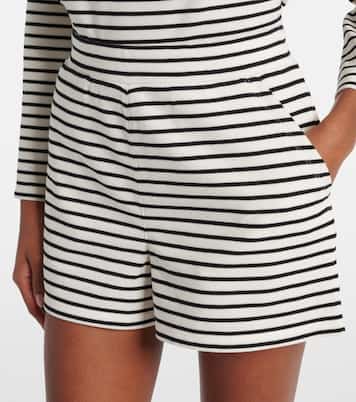 Brighton striped shorts | Veronica Beard