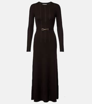 Imagene rib-knitted wool midi dress | Gabriela Hearst
