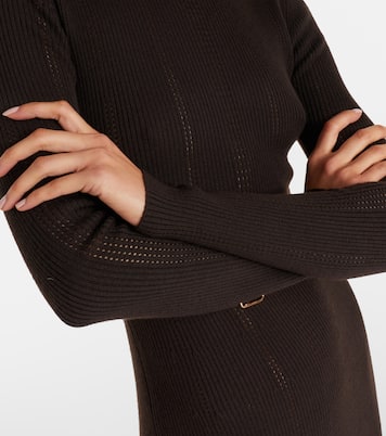 Imagene rib-knitted wool midi dress | Gabriela Hearst
