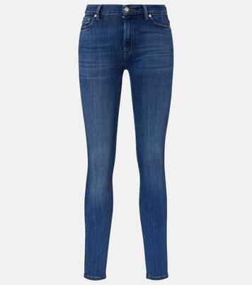 HW high-waist skinny jeans | 7 For All Mankind