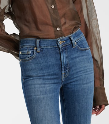 HW high-waist skinny jeans | 7 For All Mankind