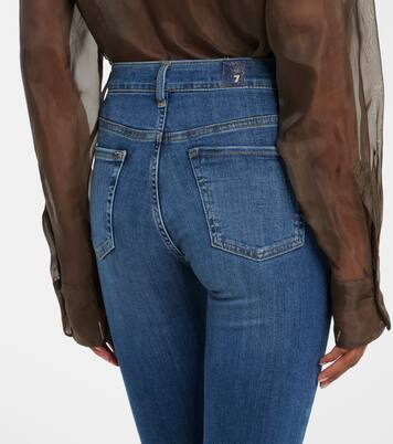 HW high-waist skinny jeans | 7 For All Mankind
