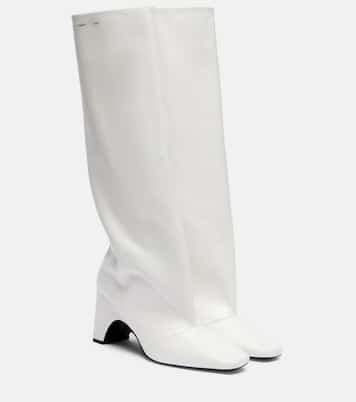 Bridge leather knee-high boots | Coperni