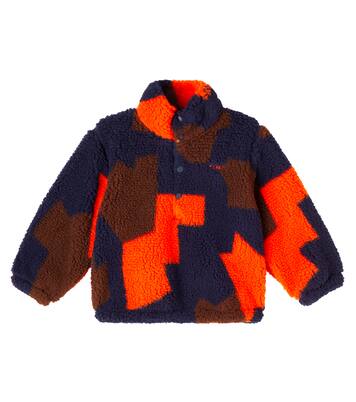 Printed teddy sweatshirt  | Tinycottons