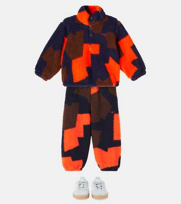 Printed teddy sweatshirt  | Tinycottons