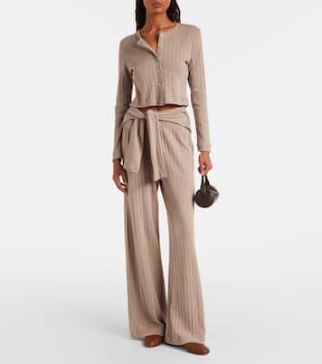 Cropped-Cardigan aus Baumwolle | Leset