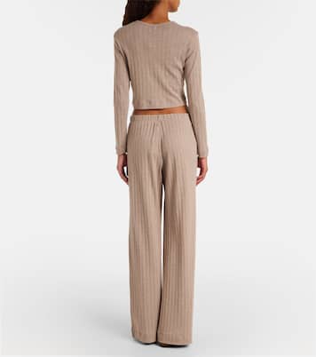 Cropped-Cardigan aus Baumwolle | Leset