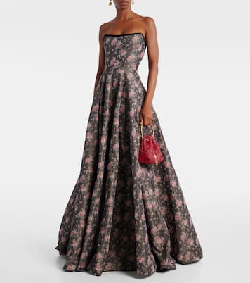 Bon Bon Small embellished satin bucket bag | Jimmy Choo