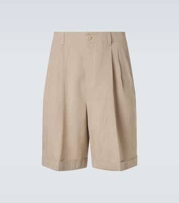 Pastro linen-blend Bermuda shorts | Jacquemus