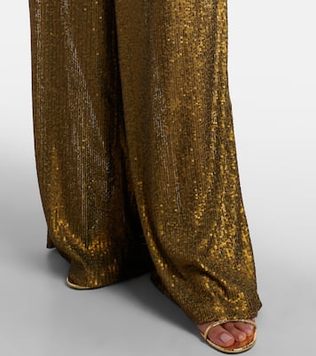 Elephant亮片阔腿裤 | Norma Kamali