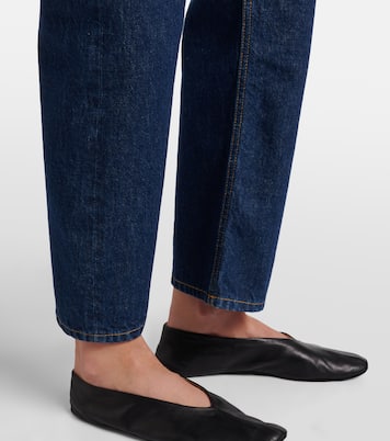 Riaco mid-rise straight jeans | The Row