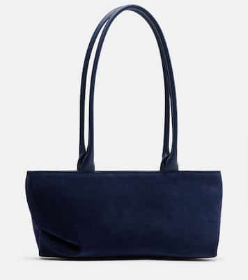 Schultertasche New York aus Veloursleder | DeMellier