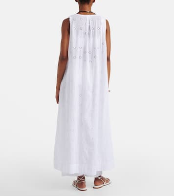 Vestido de playa de algodón con bordado inglés | Polo Ralph Lauren