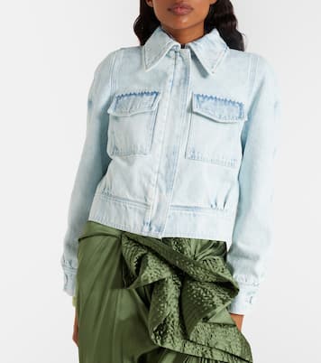 Cropped denim jacket | Dries Van Noten