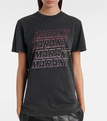Zoeline printed cotton jersey T-shirt | Marant Etoile