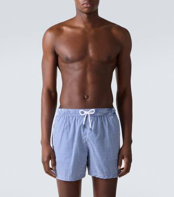 Madeira striped swim trunks | Fedeli