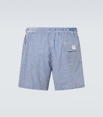 Madeira striped swim trunks | Fedeli