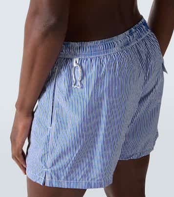 Madeira striped swim trunks | Fedeli
