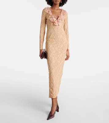 Midikleid aus Spitze | Alessandra Rich