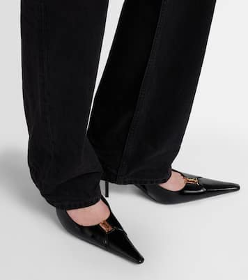 Babylone Breteuil 75 slingback pumps | Saint Laurent