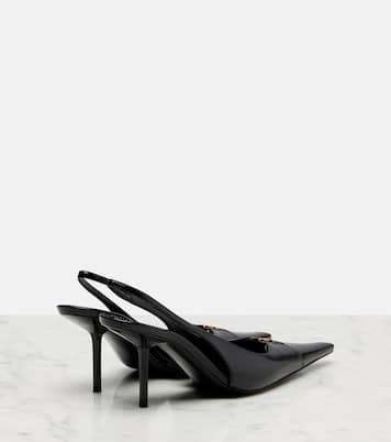 Babylone Breteuil 75 slingback pumps | Saint Laurent