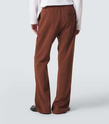 Pantalones rectos de jersey | Acne Studios