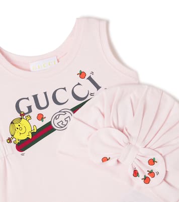 x Little Miss Bébé – Ensemble combinaison et chapeau | Gucci Kids