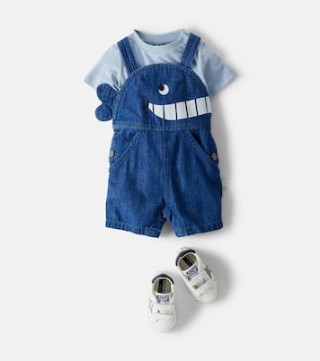Bébé – Salopette en denim imprimé | Stella McCartney Kids