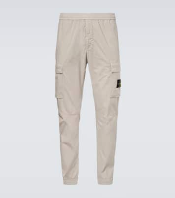 Pantalon cargo Compass en coton mélangé | Stone Island