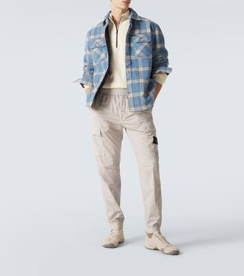 Pantalon cargo Compass en coton mélangé | Stone Island