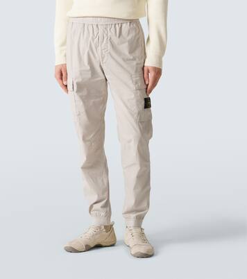Pantalon cargo Compass en coton mélangé | Stone Island