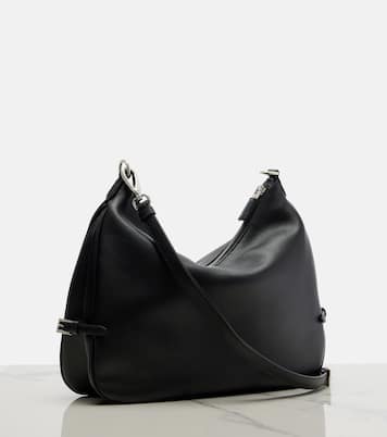 Aimee Large leather shoulder bag | Prada
