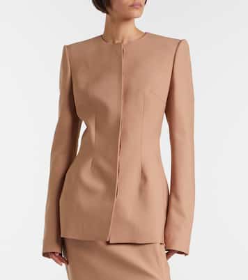 Wool-blend blazer | Mugler