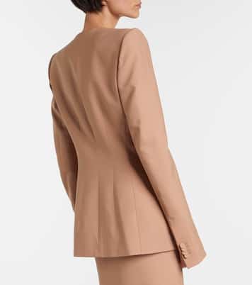 Wool-blend blazer | Mugler