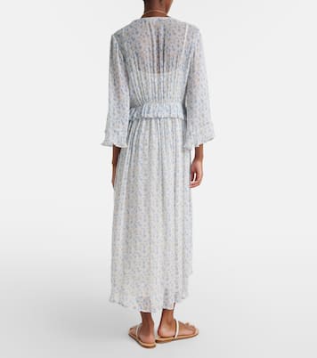 Robe longue Aerin à fleurs | Velvet