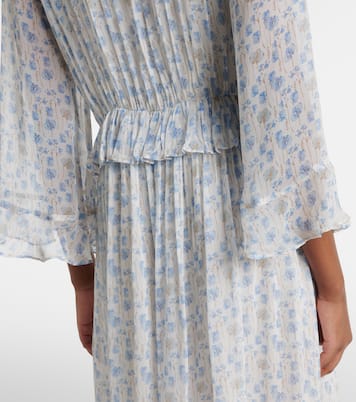 Robe longue Aerin à fleurs | Velvet
