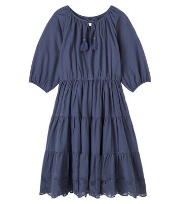 Besticktes Kleid Olivia aus Baumwolle | C'era Una Volta
