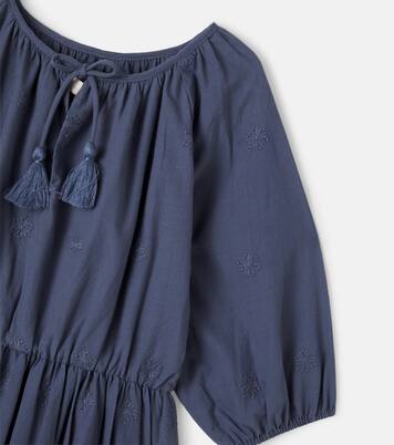 Besticktes Kleid Olivia aus Baumwolle | C'era Una Volta