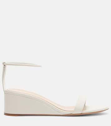 Leather wedge sandals | Gianvito Rossi
