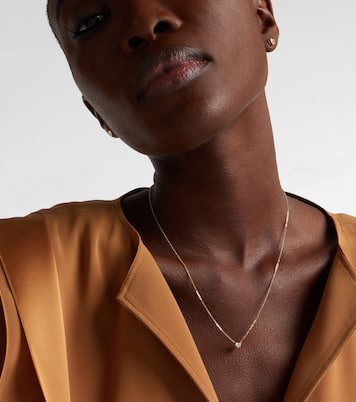 18kt gold (750/1000) necklace with diamonds | Anita Ko