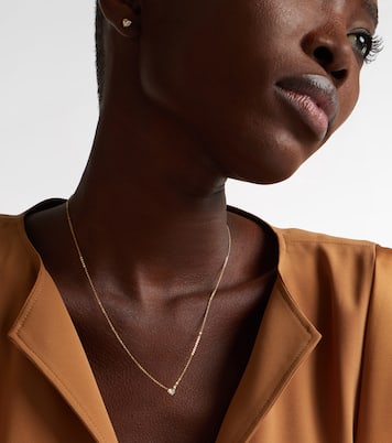 18kt gold (750/1000) necklace with diamonds | Anita Ko