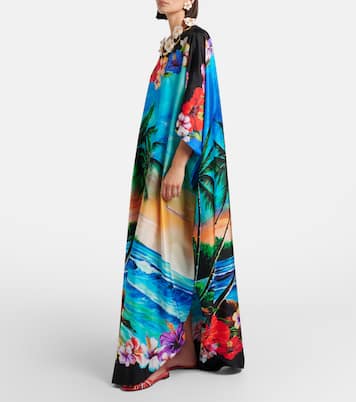 Caftán de seda estampado | Dolce&Gabbana