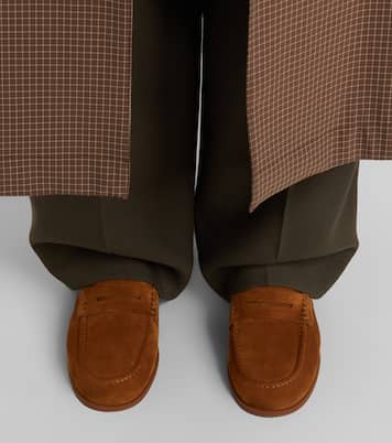 Mocassins Georgie en daim | Gianvito Rossi