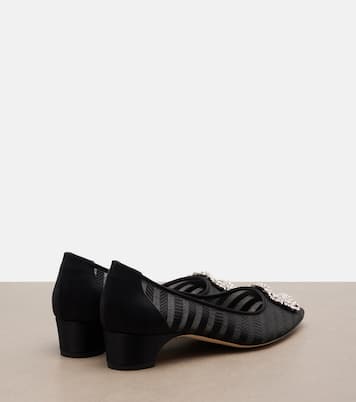 Hangisi embellished pumps | Manolo Blahnik