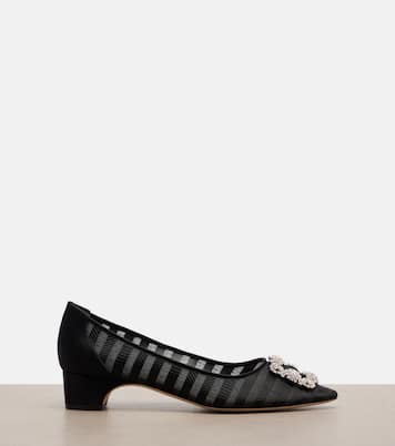 Hangisi embellished pumps | Manolo Blahnik