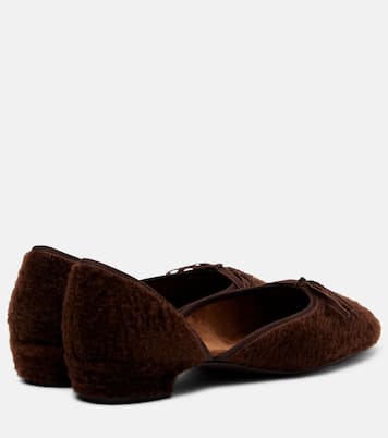 24/7 shearling ballet flats | Herbert Levine